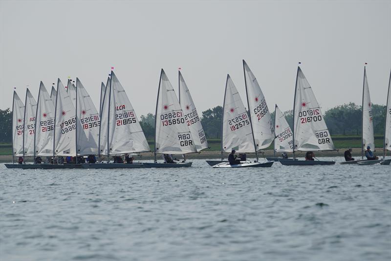 ILCA 7 racing at Queen Mary photo copyright Sam Pearce taken at Queen Mary Sailing Club and featuring the ILCA 7 class