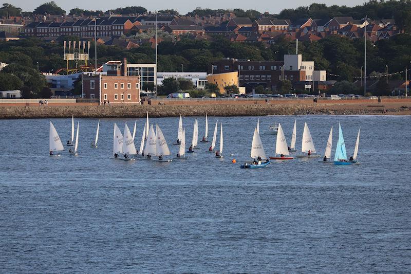 Big Laser Wednesday at Tynemouth photo copyright Vivian Branton taken at Tynemouth Sailing Club and featuring the ILCA 7 class