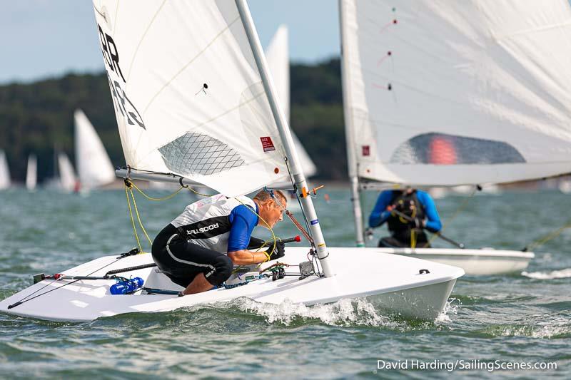 Bournemouth Digital Poole Week 2022 day 2 photo copyright David Harding / www.sailingscenes.com taken at Parkstone Yacht Club and featuring the ILCA 7 class