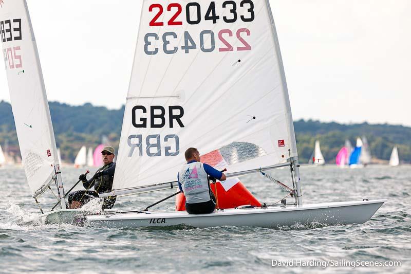 Bournemouth Digital Poole Week 2022 day 4 photo copyright David Harding / www.sailingscenes.com taken at Parkstone Yacht Club and featuring the ILCA 7 class