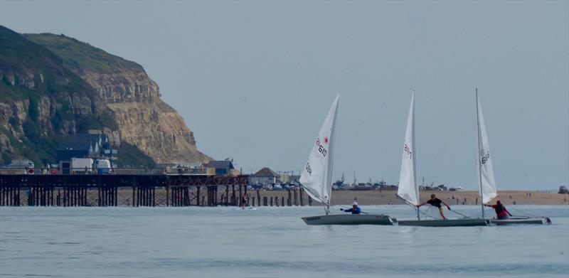 Hastings & St Leonards Sailing Club ILCA Open photo copyright Philip Blurton taken at Hastings & St Leonards Sailing Club and featuring the ILCA 7 class