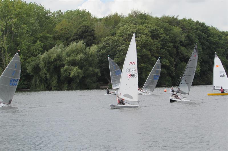 Border Counties Midweek Sailing at Nantwich: Which is the best way? photo copyright Brian Herring taken at Nantwich & Border Counties Sailing Club and featuring the ILCA 7 class