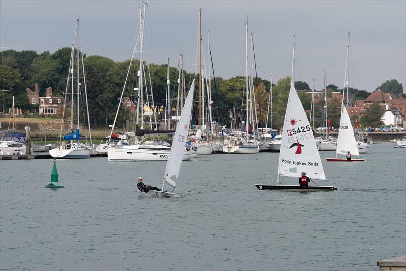 Swanwick, Warsash and Bursledon Regatta 2022 photo copyright David Luetchford taken at Warsash Sailing Club and featuring the ILCA 7 class