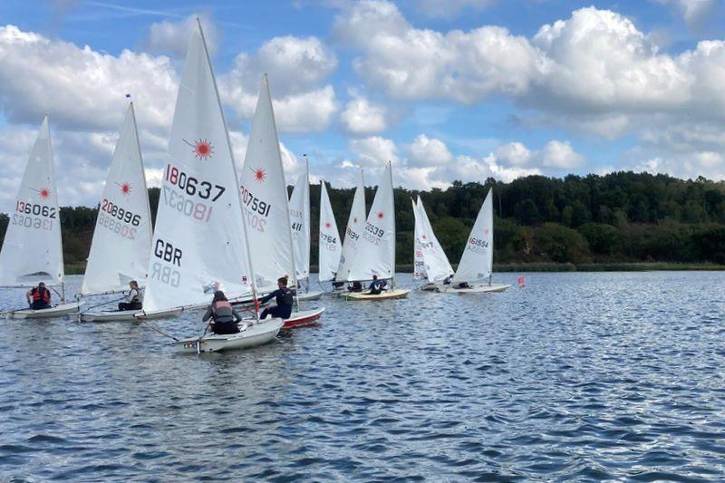 ILCA/Laser open meeting at Frensham Pond photo copyright FPSC taken at Frensham Pond Sailing Club and featuring the ILCA 7 class