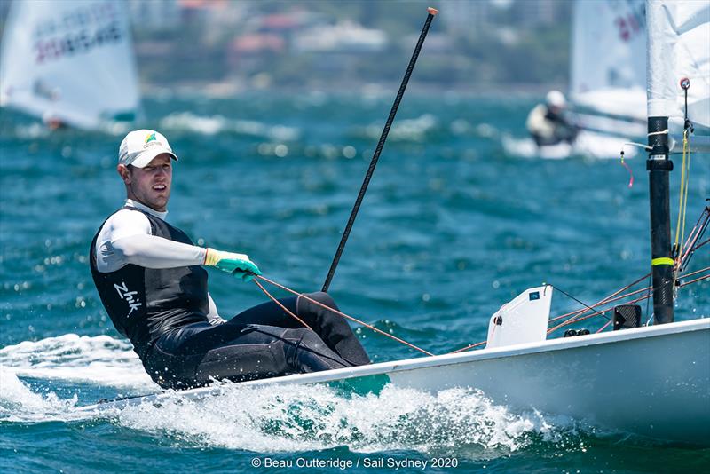 Matt Wearn at Sail Sydney 2020 photo copyright Beau Outteridge taken at Australian Sailing and featuring the ILCA 7 class