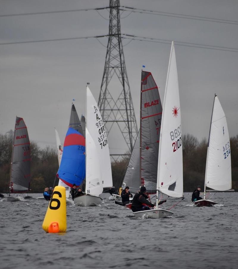 Polar Pursuit Race 2022 at Chase SC photo copyright Alex Walton taken at Chase Sailing Club and featuring the ILCA 7 class