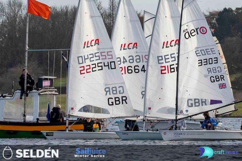 ILCA class continues to hold top spot in the Seldén SailJuice Winter Series photo copyright Tim Olin / www.olinphoto.co.uk taken at Rutland Sailing Club and featuring the ILCA 7 class