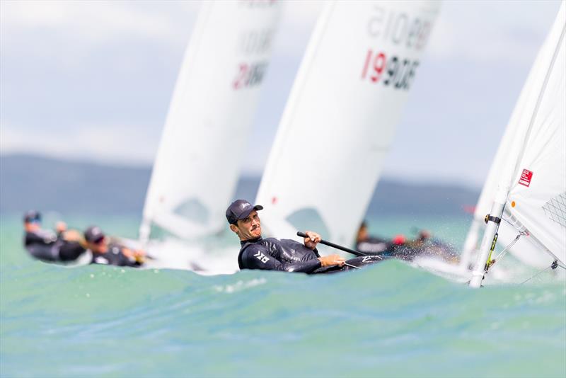 ILCA7 - Day 2 Oceanbridge NZL Sailing Regatta - Torbay Sailing Club - February 25, 2023 photo copyright Adam Mustill Photography taken at Torbay Sailing Club and featuring the ILCA 7 class