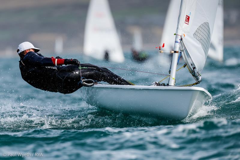 2023 RYA Youth National Championships at the WPNSA photo copyright Paul Wyeth / RYA taken at Weymouth & Portland Sailing Academy and featuring the ILCA 7 class