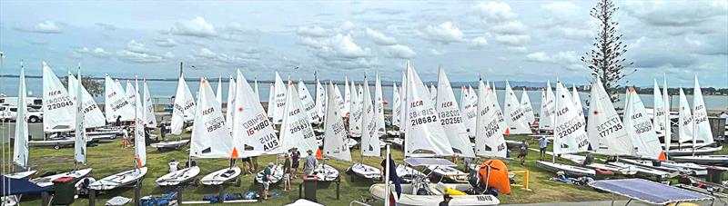 2023 QLD ILCA State Titles photo copyright Mark Dawson taken at Humpybong Yacht Club and featuring the ILCA 7 class