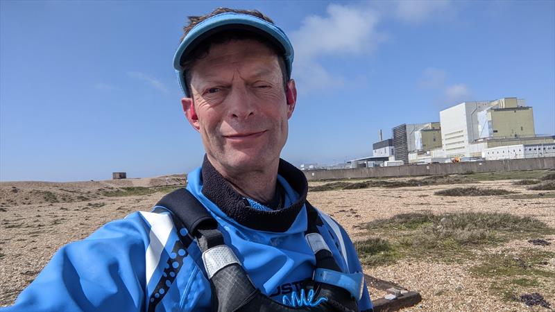 Andrew Hill-Smith's ILCA sail around the UK - photo © Andrew Hill-Smith