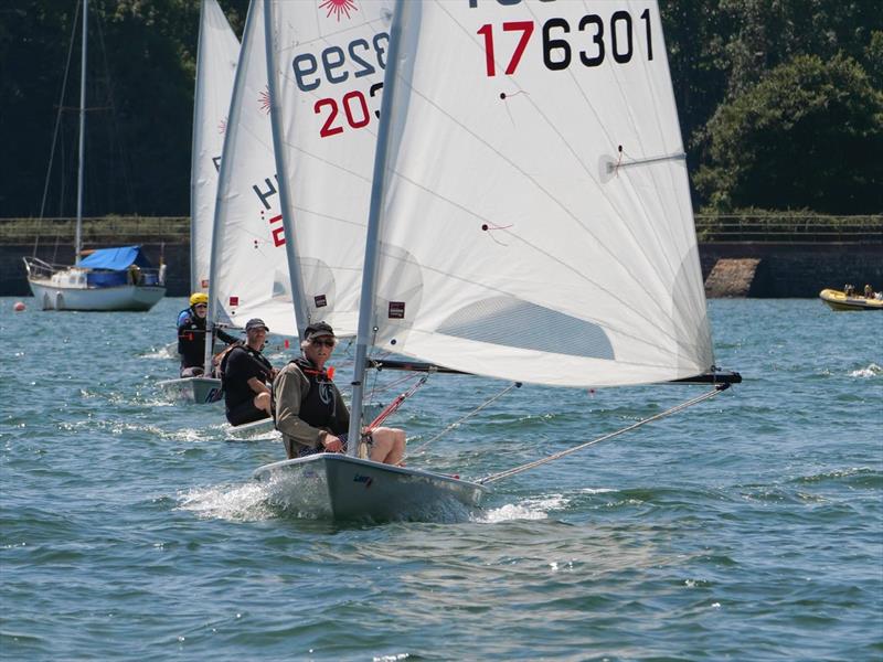 ILCA 7s at Starcross - photo © Garnet Showell