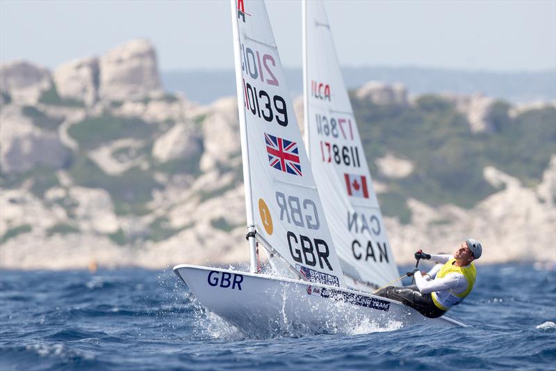 Paris 2024 Olympic Test Event Day 3 photo copyright World Sailing taken at  and featuring the ILCA 7 class