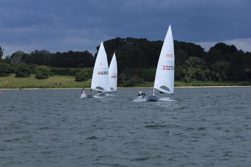 NSSA National Youth Regatta Day 2 photo copyright John Cunliffe taken at Draycote Water Sailing Club and featuring the ILCA 7 class