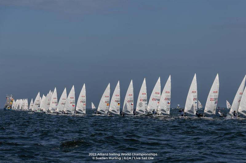 2023 Allianz Sailing World Championships Day 7 - photo © Suellen Hurling / Live Sail Die / ILCA