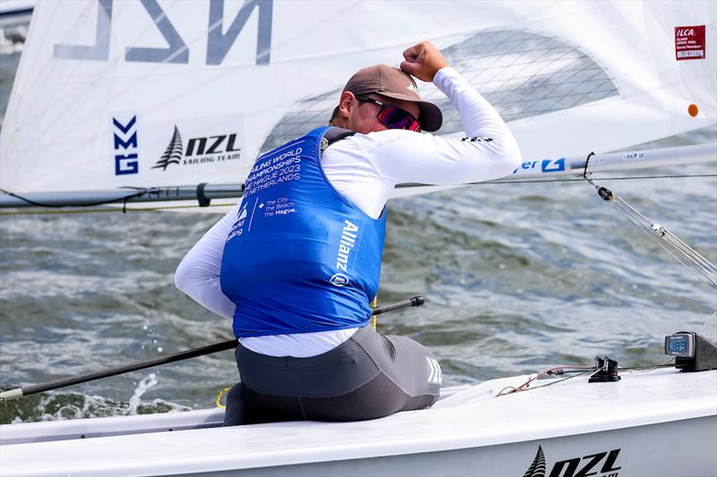 George Gautrey (NZL) - Bronze medal winner - ILCA 7 - 2023 Allianz Sailing World Championships Day 10 - photo © Sailing Energy / World Sailing