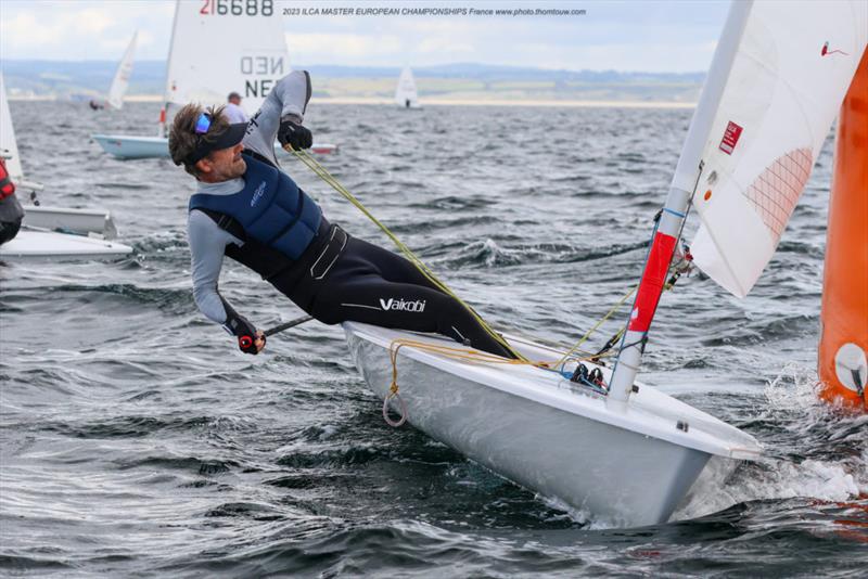 2023 ILCA Master Europeans at Douarnenez, France Day 2 photo copyright Thom Touw / www.thomtouw.com taken at Société des régates de Douarnenez and featuring the ILCA 7 class