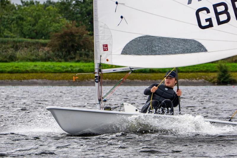 George Colquitt, 2nd overall in the Bartley SC ILCA Open photo copyright Richard Ludlum taken at Bartley Sailing Club and featuring the ILCA 7 class