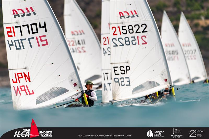 2023 ILCA U-21 Sailing World Championships at Tangier, Morocco Day 2 - photo © Prow Media