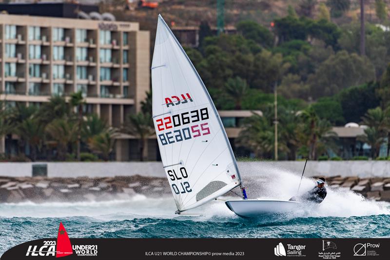 2023 ILCA U-21 Sailing World Championships at Tangier, Morocco Day 3 - photo © Prow Media