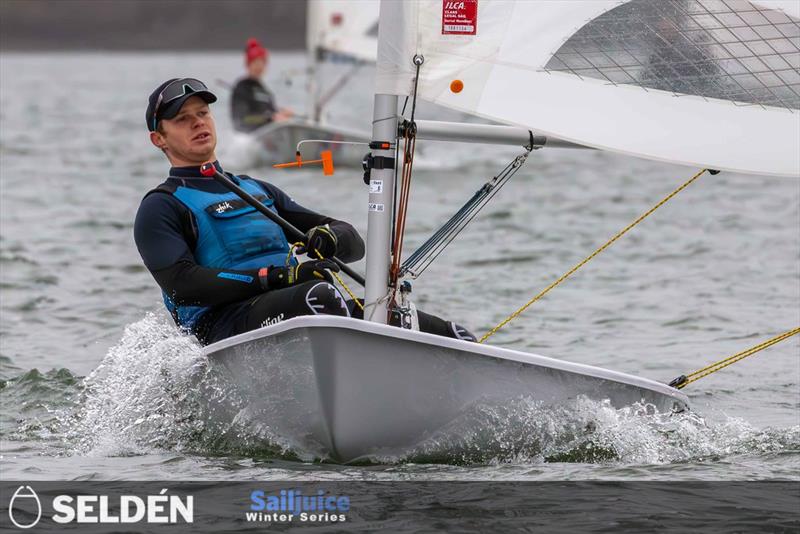 Grafham Grand Prix - Alastair Brown in his ILCA 7 photo copyright Tim Olin / www.olinphoto.co.uk taken at Grafham Water Sailing Club and featuring the ILCA 7 class