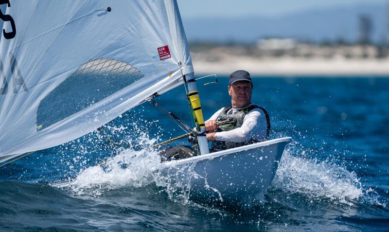 Steve Gunther has a dominant lead in the ILCA 7 Great Grand Masters fleet - photo © Harry Fisher / Down Under Sail
