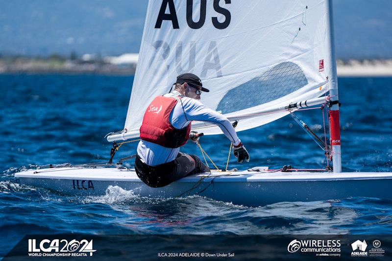 Brendan Casey was the winner in the ILCA 7 Masters division - ILCA Masters World Championships at Adelaide - photo © Harry Fisher / Down Under Sail