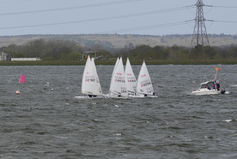 Queen Mary sailing Club Spring Series Week 5 photo copyright Paul Stainsby / QMSC taken at Queen Mary Sailing Club and featuring the ILCA 7 class