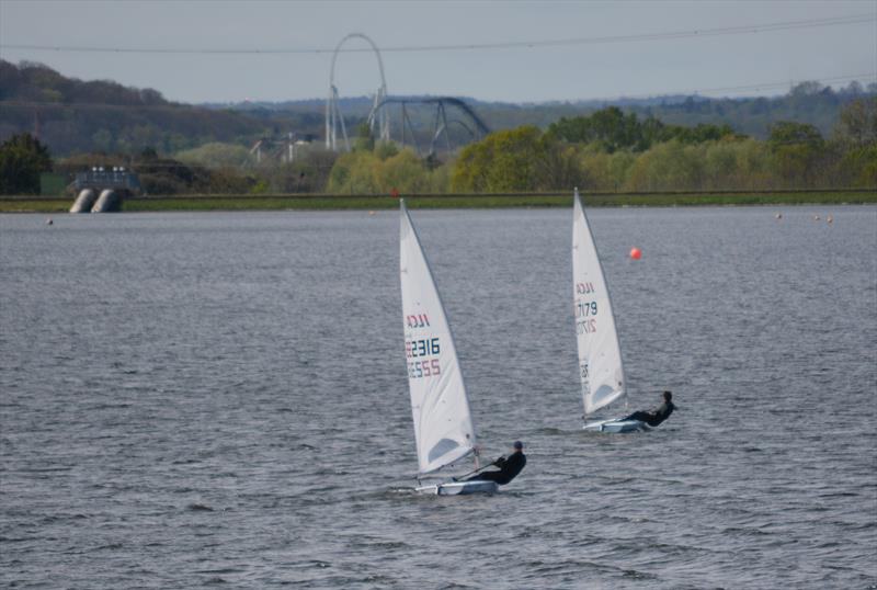 Queen Mary Sailing Club Spring Series Week 6 photo copyright Debbie Osborne taken at Queen Mary Sailing Club and featuring the ILCA 7 class