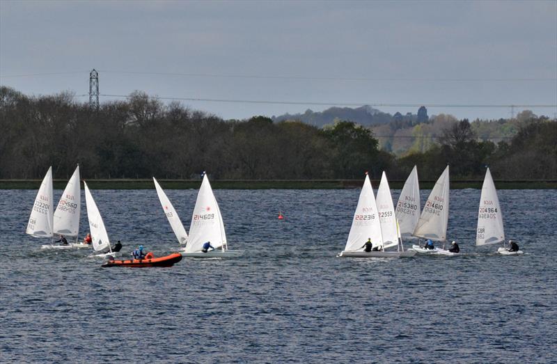 Queen Mary Sailing Club Spring Series Week 7 photo copyright QM taken at Queen Mary Sailing Club and featuring the ILCA 7 class