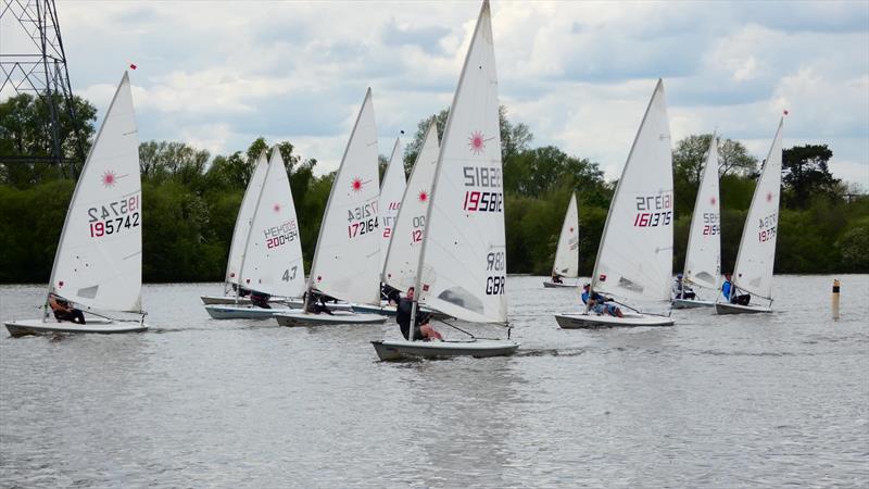 Big starboard lift during the Fishers Green ILCA Open photo copyright Kevin O'Brien taken at Fishers Green Sailing Club and featuring the ILCA 7 class