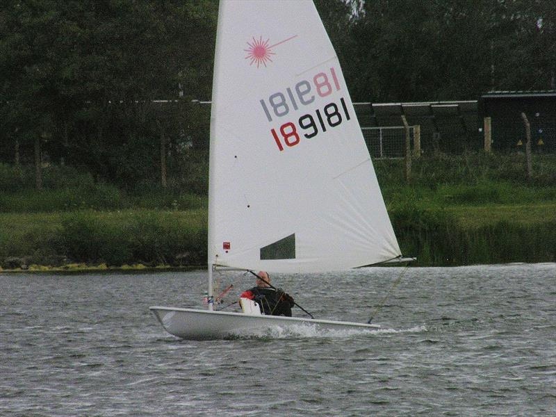 Mark Nield second overall in the Border Counties Midweek Sailing at Shotwick Lake: - photo © John Neild