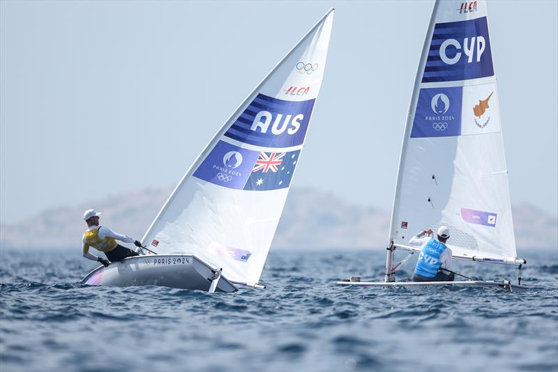 Men's Dinghy Medal Race in Marseille at the Paris 2024 Olympic Regatta - photo © World Sailing / Lloyd Images
