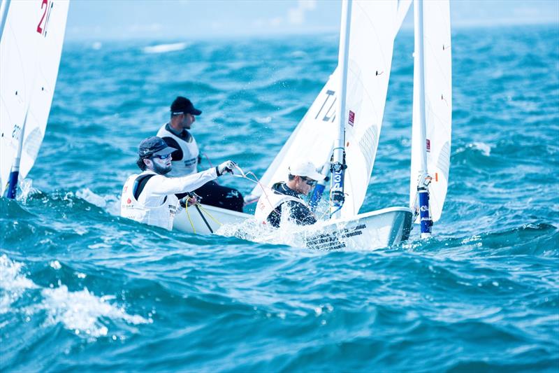 Canada's team at 2025 Women's ILCA 6 and Men's ILCA 7 World Championships - Day 1 - photo © Sail Canada