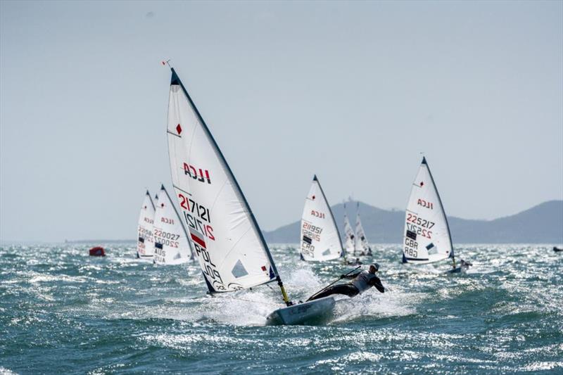 ILCA 7 Men's World Championships at Qingdao Day 6 photo copyright Kong XiangJing / ILCA taken at Qingdao Olympic Sailing Center and featuring the ILCA 7 class