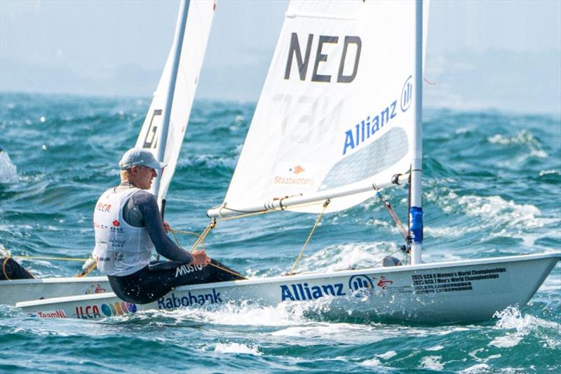 Willem Wiersema (NED) wins the ILCA 7 Men's World Championships at Qingdao photo copyright Kong XiangJing / ILCA taken at Qingdao Olympic Sailing Center and featuring the ILCA 7 class
