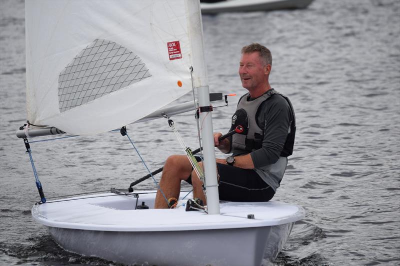 Race 2 winner, Peter Hallitt - North ILCA UK circuit event at Pennine SC photo copyright Alice Fry taken at Pennine Sailing Club and featuring the ILCA 7 class
