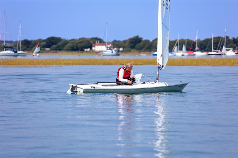 Sunday at the Keyhaven Regatta 2025 photo copyright Sean Jardine taken at Keyhaven Yacht Club and featuring the ILCA 7 class
