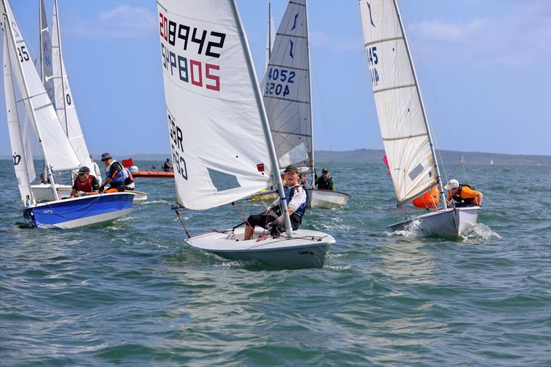 Sunday at the Keyhaven Regatta 2025 photo copyright Sean Jardine taken at Keyhaven Yacht Club and featuring the ILCA 7 class