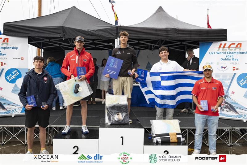 2025 ILCA Under-21 World Championships Prize Giving - photo © David Branigan / Oceansport