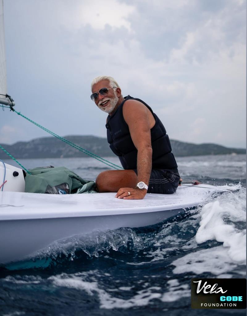 Dan Lenard sets an extraordinary Laser/ILCA endurance record photo copyright MK visuals taken at  and featuring the ILCA 7 class