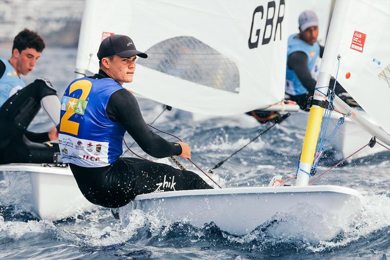 ILCA Under 21 World Championships in Lanzarote day 4 photo copyright SAILING ENERGY / Lanzarote Sailing Center taken at  and featuring the ILCA 7 class