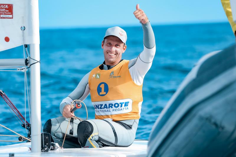 Filip Jurisic (CRO) wins ILCA 7 fleet - Lanzarote International Regatta 2026 - photo © Sailing Energy / Lanzarote Sailing Center