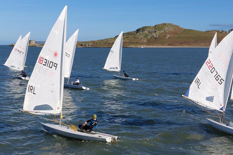 ILCAs on the way - Howth Round the Island Dinghy Race - photo © Neil Murphy
