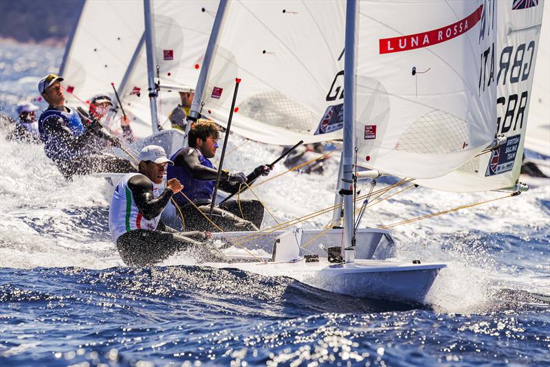ITA 221118 - Dimitri Peroni on French Olympic Week Hyères Day 4 - photo © Sailing Energy / French Olympic Week Hyères - TPM