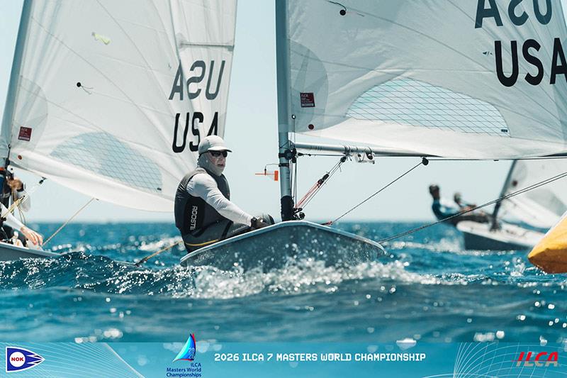 2026 ILCA 7 Masters Worlds at Athens, Greece Day 1 - photo © Harris Gkaniatsas / Nautical Club of Kalamaki