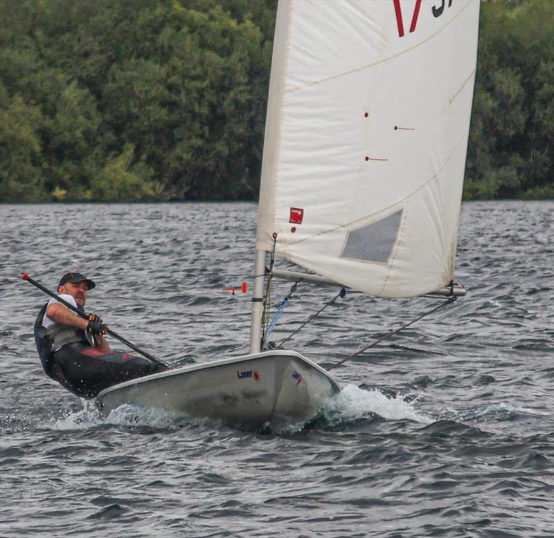 Jonathan Lye finishes third and first Notts County member at the Notts County ILCA Open photo copyright Graham Stamper taken at Notts County Sailing Club and featuring the ILCA 7 class