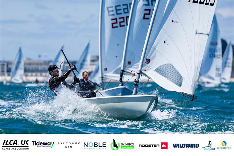 Tideway ILCA 7 Masters UK Nationals at Parkstone photo copyright Phil Jackson / Digital Sailing taken at Parkstone Yacht Club and featuring the ILCA 7 class
