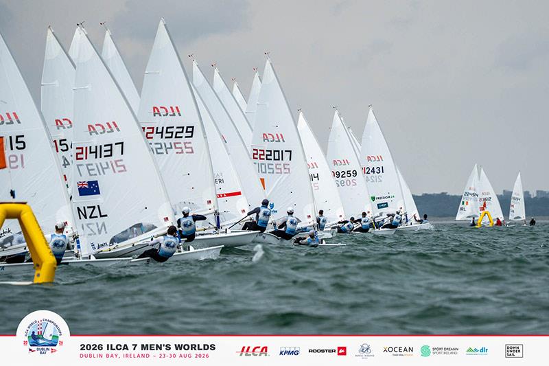 2026 ILCA 7 Men's World Championship in Dublin Bay Day 1 - photo © Jordan Roberts / Down Under Sail