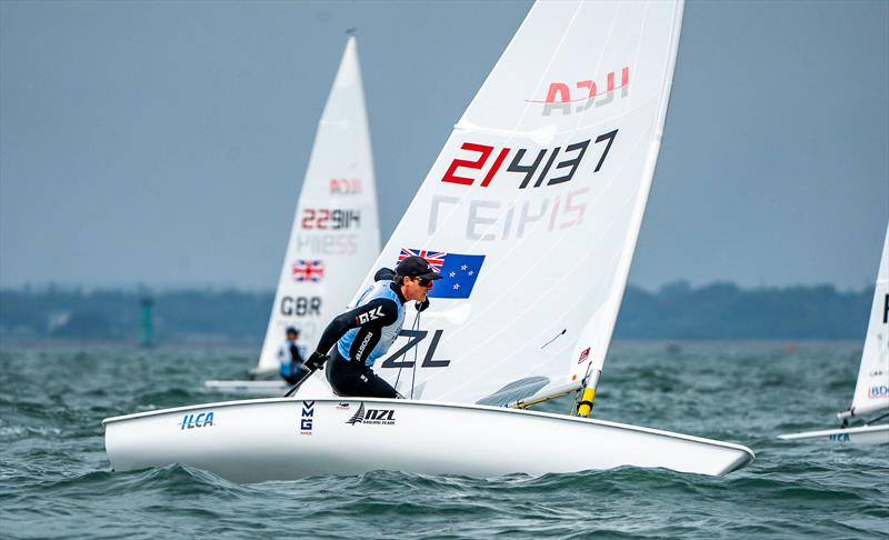 George Gautrey (NZL) - 2026 ILCA 7 Men's World Championship in Dublin Bay - Day 2, August 26, 2026 - photo © Jordan Roberts / Down Under Sail
